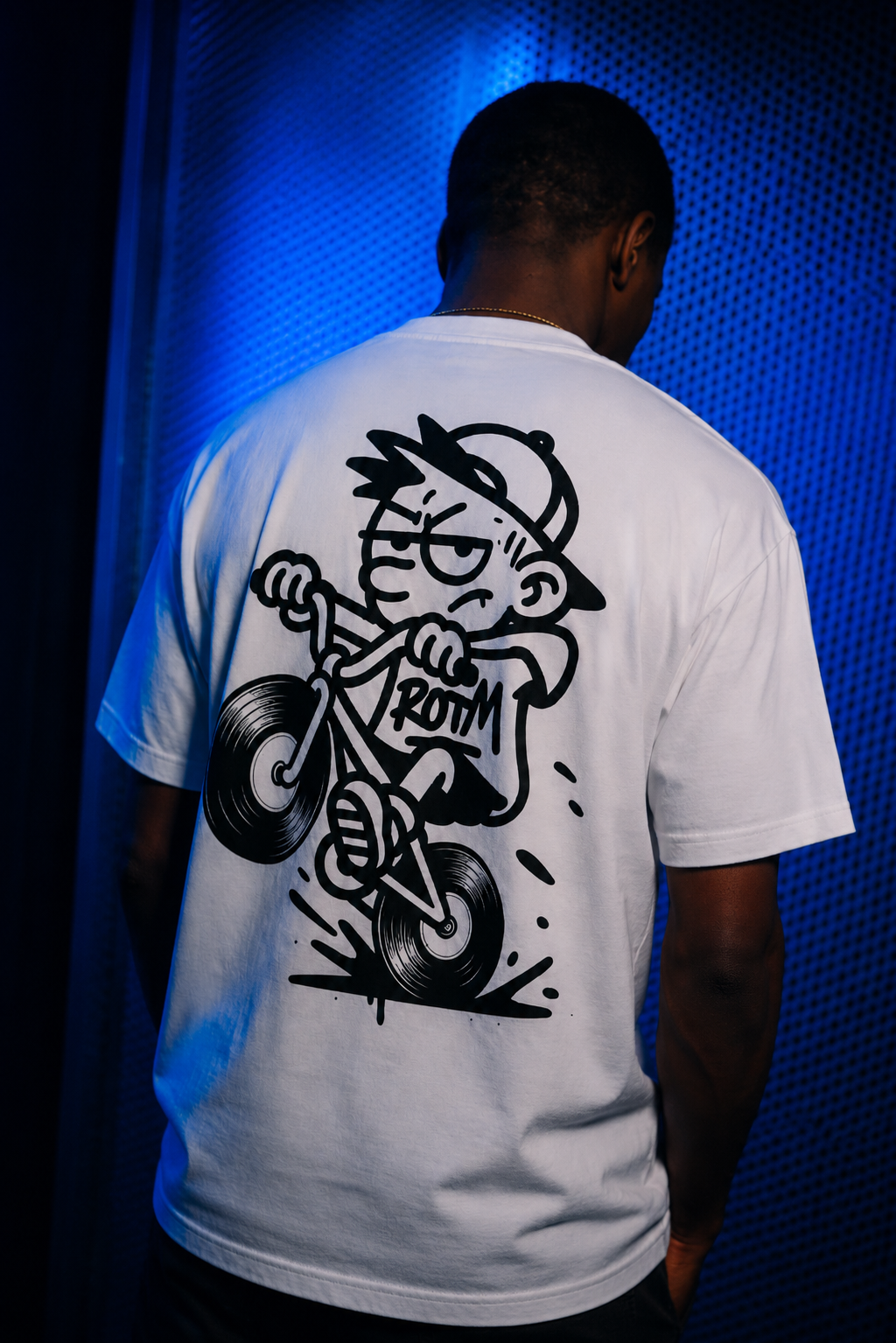 Rolling Disco - White / Black