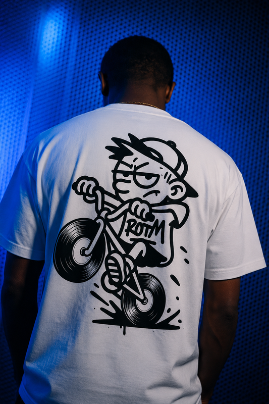 Rolling Disco - White / Black