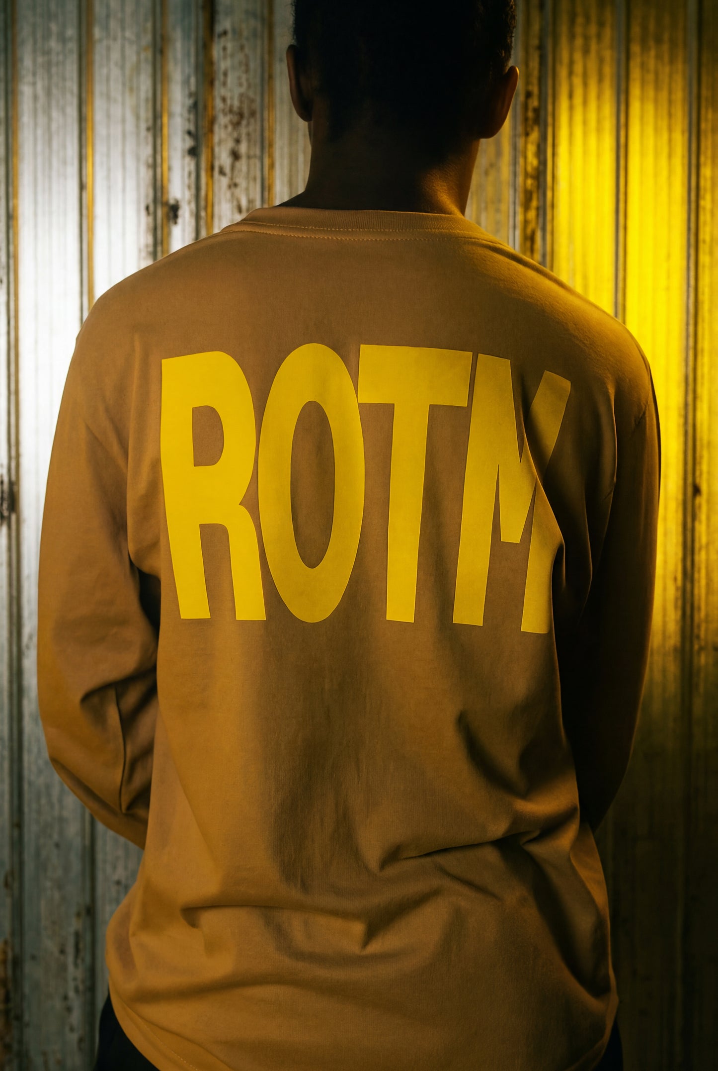 LS Phat Logo - Khaki / Lemon